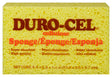 Duro-Cel 03070 Sponge, 6 in L, 4 in W, 1-1/2 in Thick, Cellulose, Yellow