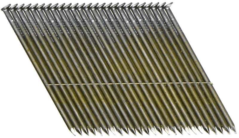 Bostitch S10D-FH Framing Nail, 3 in L, Steel, Round Head, Smooth Shank