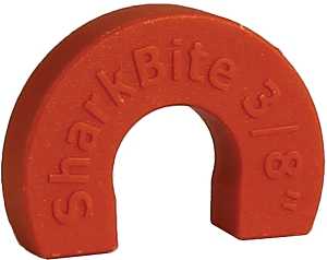 SharkBite U708A Disconnect Clip, 3/8 in, Plastic, Orange