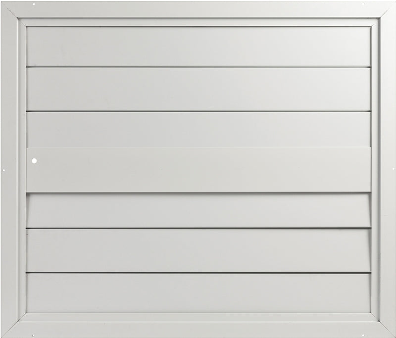 Master Flow S30 Automatic Fan Shutter, 35-3/4 in L, 30-1/4 in W, Aluminum, Enamel