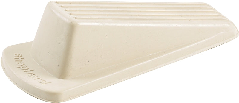 Shepherd Hardware 9163 Wedge Door Stop, Off-White, Rubber, Pack of 6