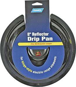 Camco USA 00553 Drip Pan, For: Hinge-Style Electric Range Elements and Only GE/Hotpoint Electric Ranges