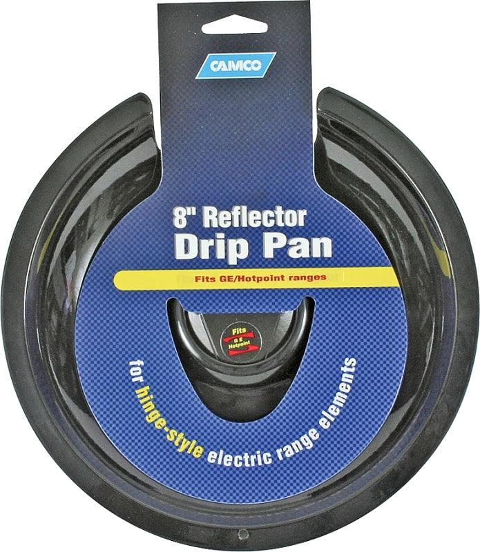 Camco USA 00553 Drip Pan, For: Hinge-Style Electric Range Elements and Only GE/Hotpoint Electric Ranges