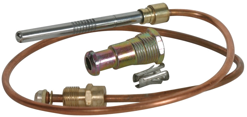 Camco USA 09273 Thermocoupler Kit, Specifications: 18 in L Lead, For: RV LP Gas Water Heaters and Furnaces