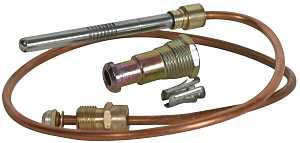 Camco USA 09273 Thermocoupler Kit, Specifications: 18 in L Lead, For: RV LP Gas Water Heaters and Furnaces