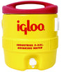Igloo 400 Series 00000431 Water Cooler, 3 gal Tank, Drip Resistant Spigot, Polyethylene, Red/Yellow