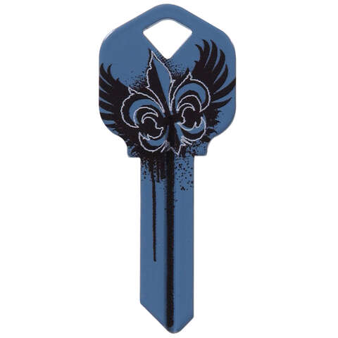 HILLMAN Wackey House/Office Universal Key Blank KW1 Single, Pack of 6