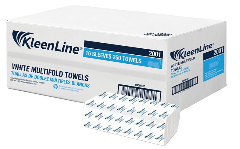 North American Paper 892400 Towel, 9.4 in L, 9.3 in W