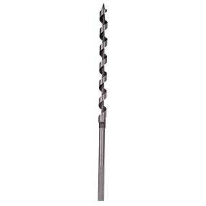 Irwin 49905 Power Drill Auger Bit, 5/16 in Dia, 7-1/2 in OAL, Solid Center Flute, 1-Flute, 7/32 in Dia Shank, Hex Shank