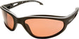 Edge TSM215 Polarized Safety Glasses, Copper Lens, Black Frame, Unisex, Polycarbonate Lens, Full Frame, Nylon Frame