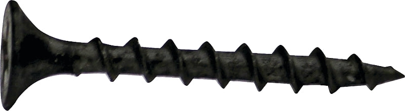Orgill Bulk Nails 93426 Screw, #6 Thread, 1-1/4 in L, Twin Fast Thread, Bugle Head, Phillips Drive, Sharp Point