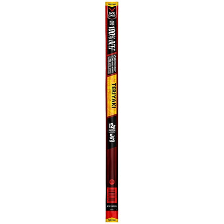 Jack Link's 10000029384 Beef Stick, Teriyaki, 1.84 oz, Pack of 24