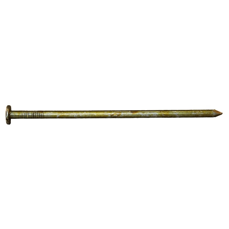 ProFIT 0065155 Sinker Nail, 8D, 2-3/8 in L, Vinyl-Coated, Flat Countersunk Head, Round, Smooth Shank, 5 lb