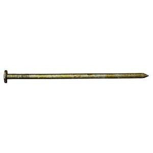 ProFIT 0065205 Sinker Nail, 20D, 3-3/4 in L, Vinyl-Coated, Flat Countersunk Head, Round, Smooth Shank, 5 lb