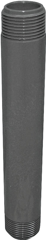 GENOVA P-34-8 Pipe Nipple, 3/4 in, PVC, SCH 80 Schedule, 8 in L