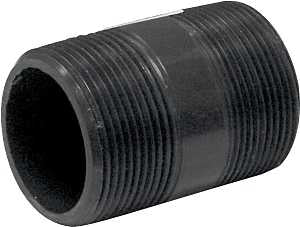 Lasco 215025BC Pipe Nipple, 1-1/2 in, PVC, SCH 80 Schedule, 2-1/2 in L