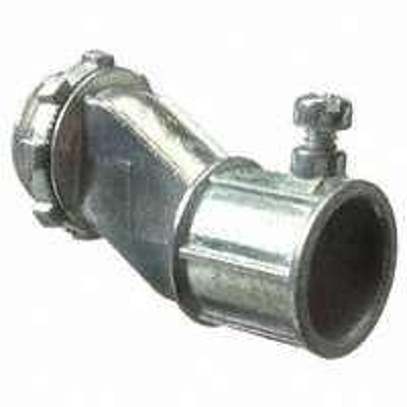 Halex 90372 Set Screw Connector, 3/4 in, Zinc