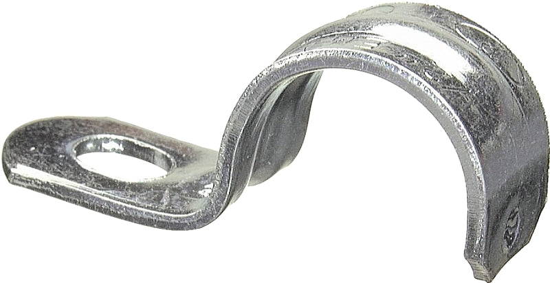 Halex 96151 Conduit Strap, 1/2 in, Steel, Galvanized, 4/BAG