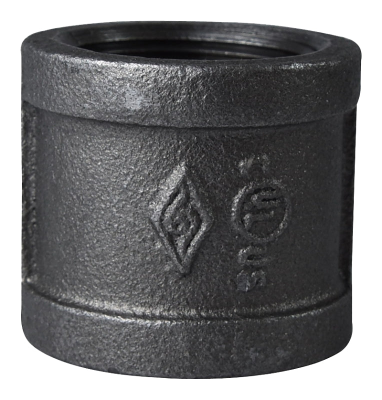 ProSource B220 32 Pipe Coupling, 1-1/4 in, FIP, Steel, 40 Schedule, 300 psi Pressure