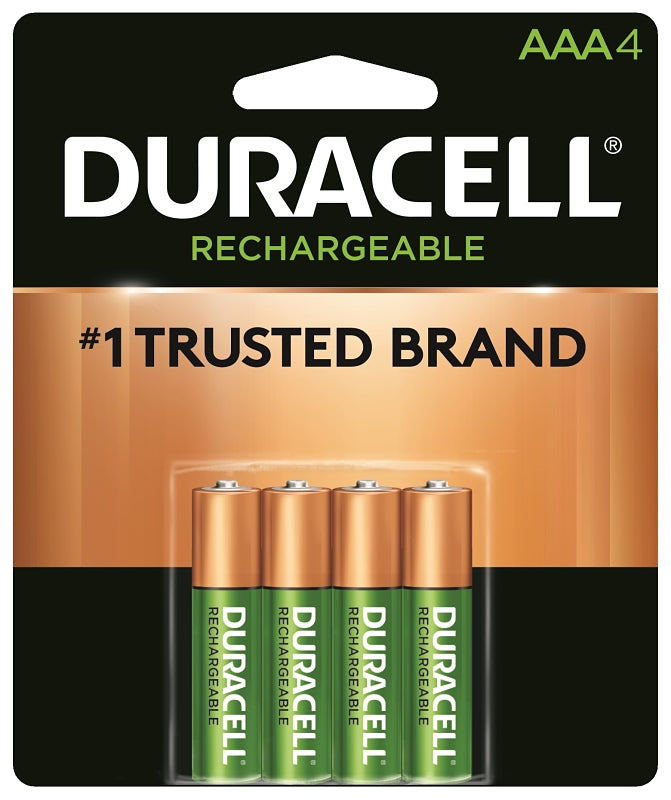 Duracell 66160 Battery, 1.2 V Battery, 700 mAh, AAA Battery, Nickel-Metal Hydride, Rechargeable: Yes