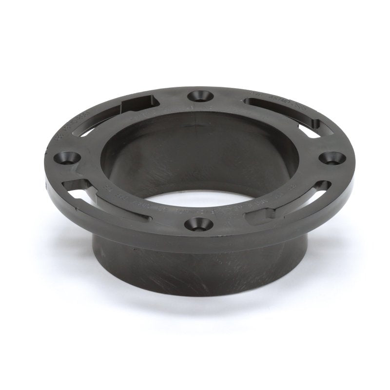 Oatey 43548 Closet Flange, 4 in Connection, ABS, Black, For: 4 in Pipes