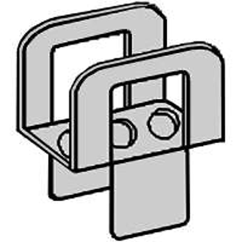 Tamlyn PCS12 Framing Plywood Clip, 32 with PC, 28 without PC Roof Span, 20 Thick Material, Steel