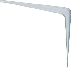 National Hardware N245-779 Shelf Bracket, 100 lb, 14 in L, Steel, Pack of 20