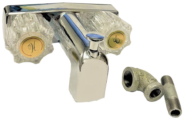 US Hardware P-009NB Faucet Diverter, Chrome, Brass