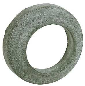 Harvey 70030 Tank/Bowl Gasket, 2-1/8 in ID x 3-1/2 in OD Dia, Sponge Rubber, For: Closed Couple Toilets, Pack of 12