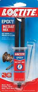 Loctite 1365868 Epoxy Syringe, Clear, Liquid, 0.47 oz Syringe