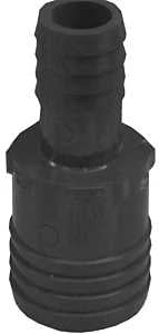 Boshart UPPRC-1207 Reducing Coupling, 1-1/4 x 3/4 in, Insert, Polypropylene, Gray