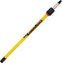 Mr. LongArm Pro-Pole 3204 Extension Pole, 1-1/16 in Dia, 2.2 to 3.9 ft L, Aluminum, Fiberglass Handle