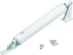 Wright Products V150WH Pneumatic Door Closer, White, 90 deg Opening, Includes: Mounting Hardware
