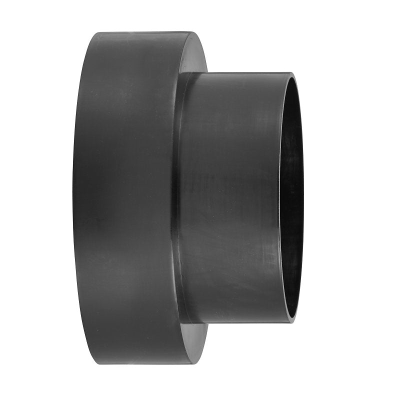 Lambro 235 Vent Adapter Female (Large End), Female (Large End), Male (Small End), Plastic, Black