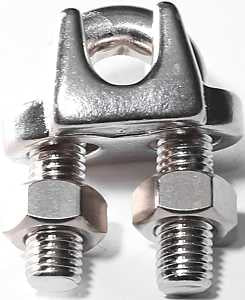 Baron 260S-5/16 Wire Rope Clip, Stainless Steel