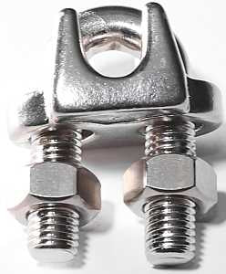 Baron 260S-1/2 Wire Rope Clip, Stainless Steel