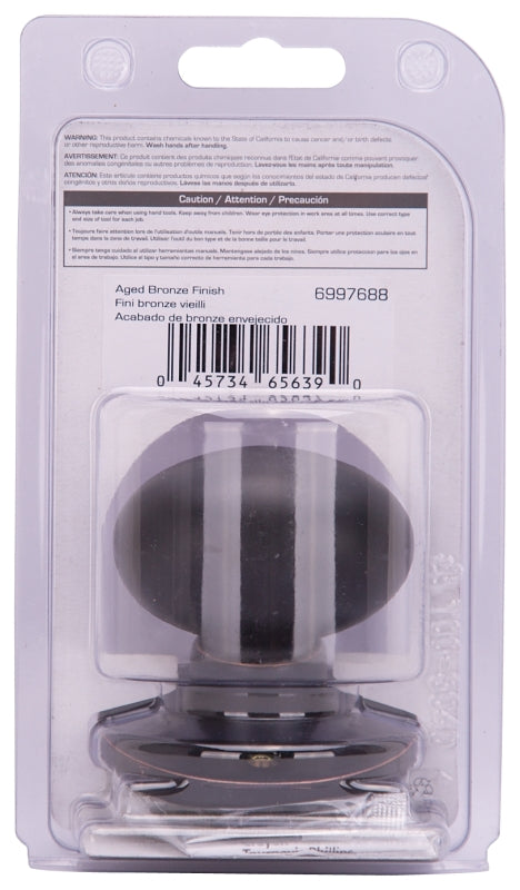 ProSource TYLX740V-PS Dummy Knob, TYL Design, 1-3/8 to 1-3/4 in Thick Door, Brass, 65.7 mm Rose/Base