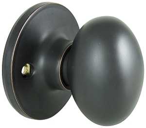ProSource TYLX740V-PS Dummy Knob, TYL Design, 1-3/8 to 1-3/4 in Thick Door, Brass, 65.7 mm Rose/Base