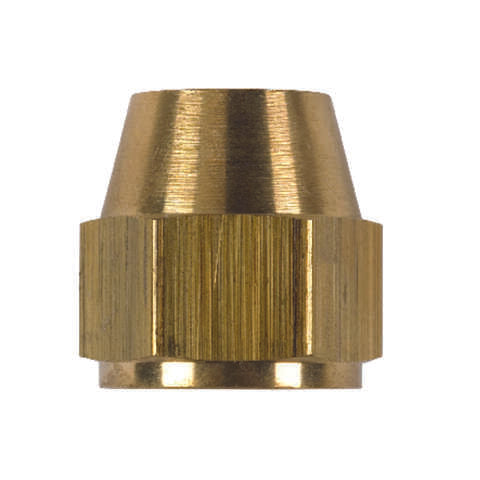 JMF Company 3/16 in. Flare Brass Nut, Pack of 10