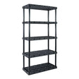 Gracious Living Knect-A-Shelf 72 in. H X 36 in. W X 18 in. D Plastic Shelving Unit