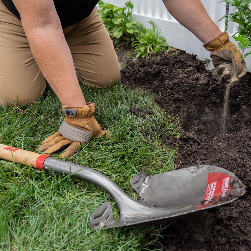 Ace 41.5 in. Steel Round Digging Shovel Wood Handle, Pack of 6