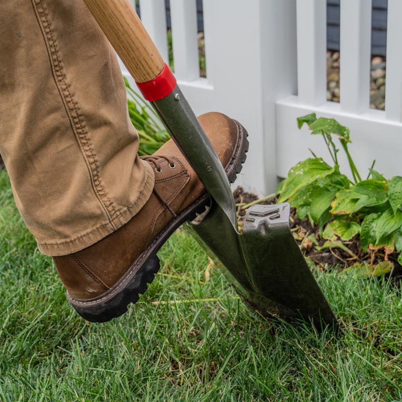 Ace 41.5 in. Steel Garden Spade Wood Handle