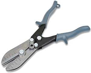 Crescent Wiss WC5LN Hand Crimper, 10 in OAL, 22 ga Crimping, Cushion-Grip Handle