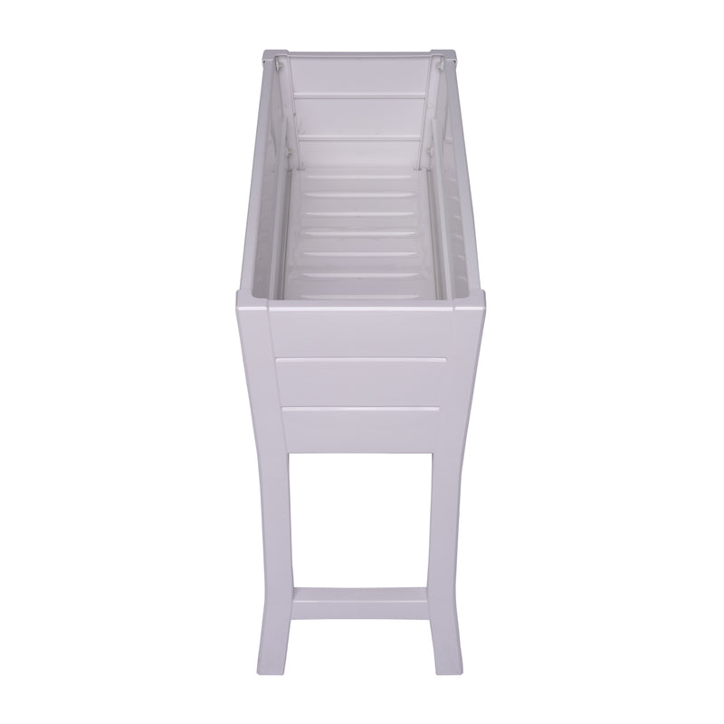 NuVue 32 in. H X 36 in. W X 11 in. D X 15 in. D Vinyl Elevated Garden Box White