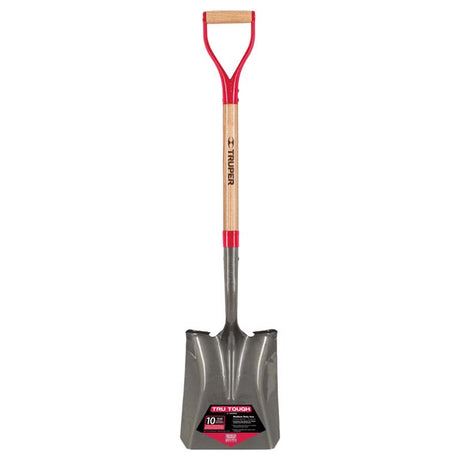 Truper Tru-Tough 41 in. Steel Square Transfer Shovel Wood Handle, Pack of 6