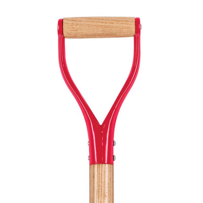 Truper Tru-Tough 41 in. Steel Round Digging Shovel Wood Handle, Pack of 6