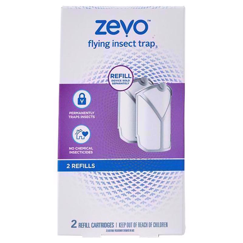 Zevo Refill Kit 4 in. W X 7 in. L Gray/White 2 ct, Pack of 6