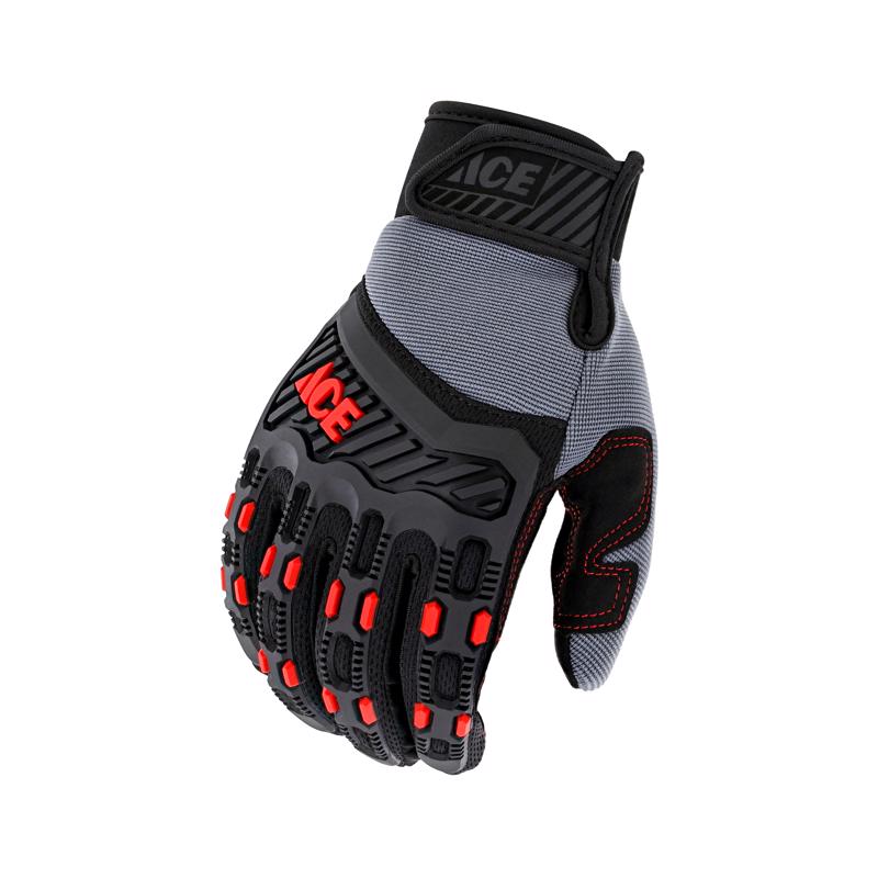 Ace High Performance Impact Gloves Multicolor L 1 pk