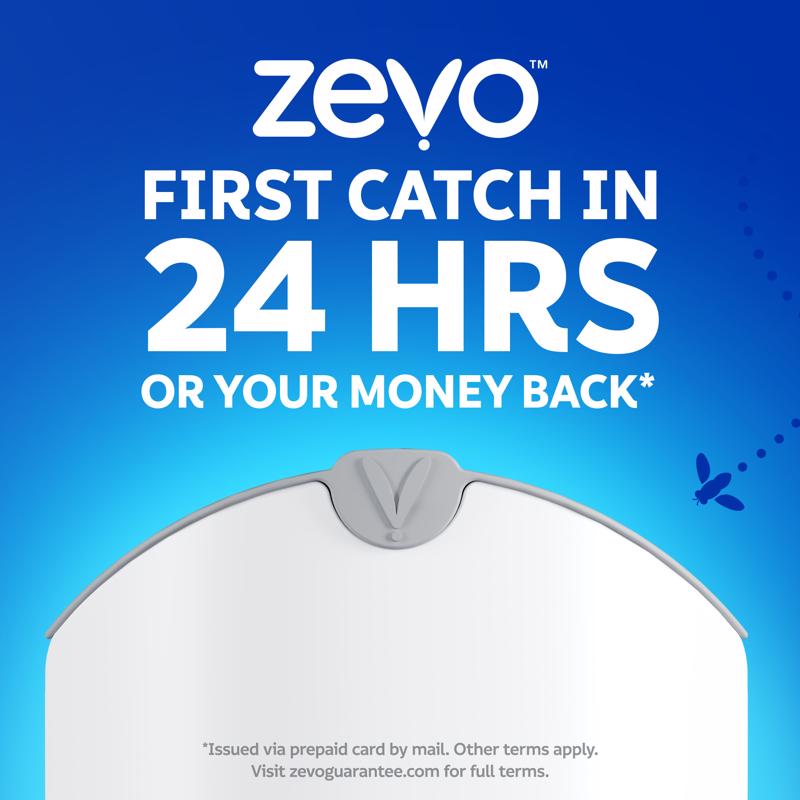 Zevo Flying Insect Trap 1 ct, Pack of 4