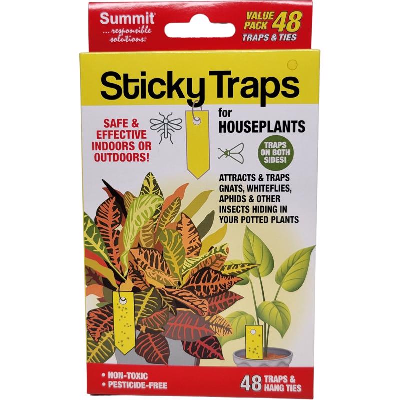 Summit Sticky Traps Sticky Trap 48 pc, Pack of 12